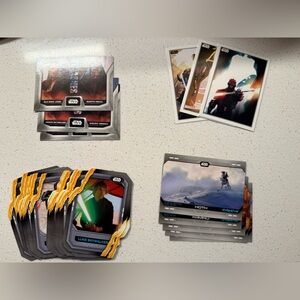 Topps Flagship Star Wars Assorted Trading Cards Lot